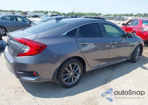 2020 Honda Civic Ex from USA, damaged, VIN 19XFC1F38LE005645